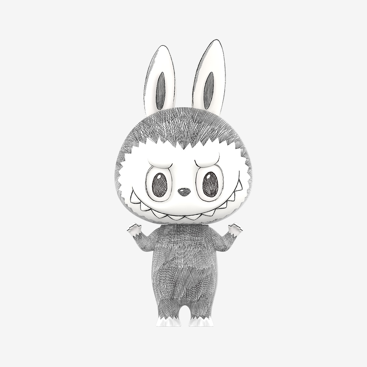 NEW MEGA LABUBU 1000% Sketch